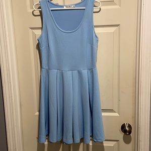 blue homecoming dress